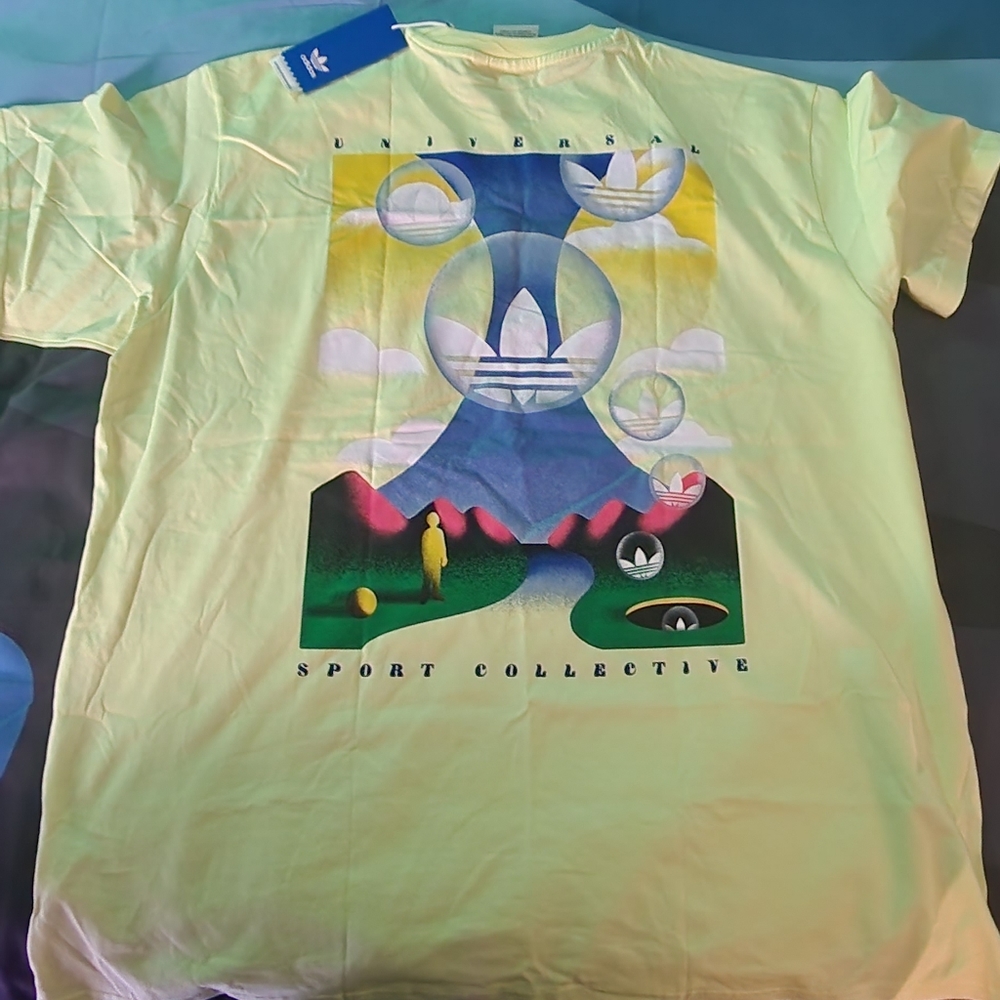 NWT Adidas OriginalsvSUMMER BOX LINE XXL SHIRT